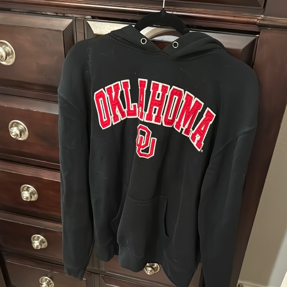 Black Oklahoma Hoodie